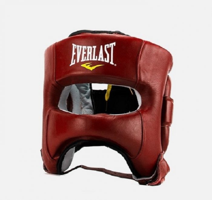 Everlast Elite Pro Headgear_Red