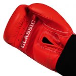 TITLE Classic Leather Elastic Training Gloves 2.0 Red 3