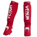 Venum_Shinguard_Red